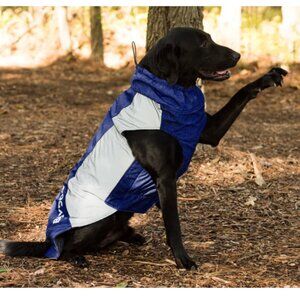 NWT $45 BAYDOG GLACIER BAY WINTER WATERPROOF DOG COAT JACKET VEST BLUE Gray XXS